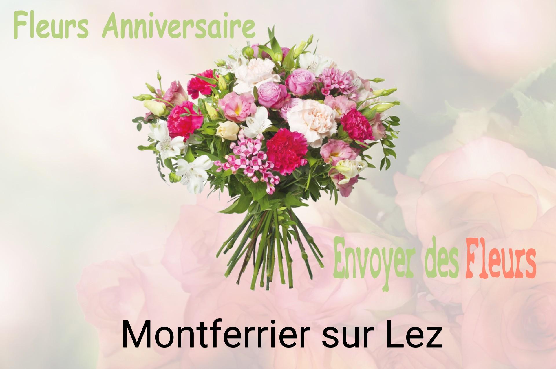 Bouquet de fleurs d’anniversaire livré à Montferrier-sur-Lez